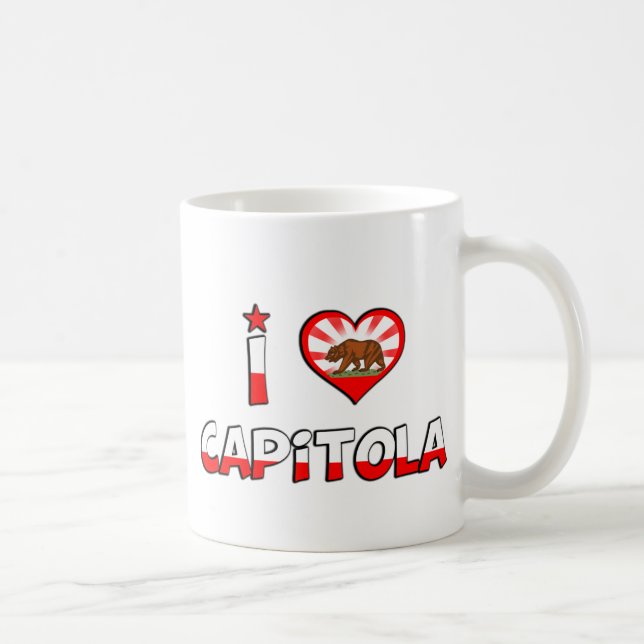 Capitola CA Kaffemugg (Höger)
