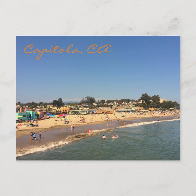Capitola CA-vykort Vykort (Framsida)