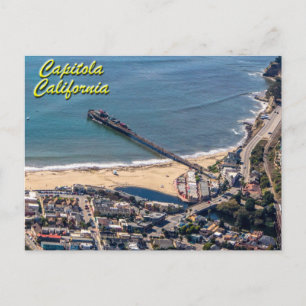 Capitola, Kalifornien från ovan nämnda vykort
