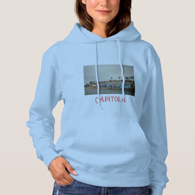 Capitola Venetian-byar vid havet T Shirt (Framsida)
