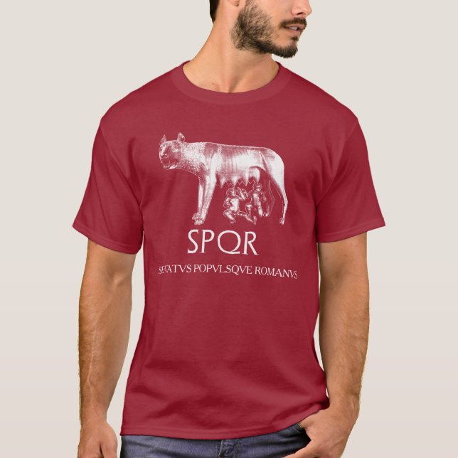 Capitoline varg t-shirt (Framsida)