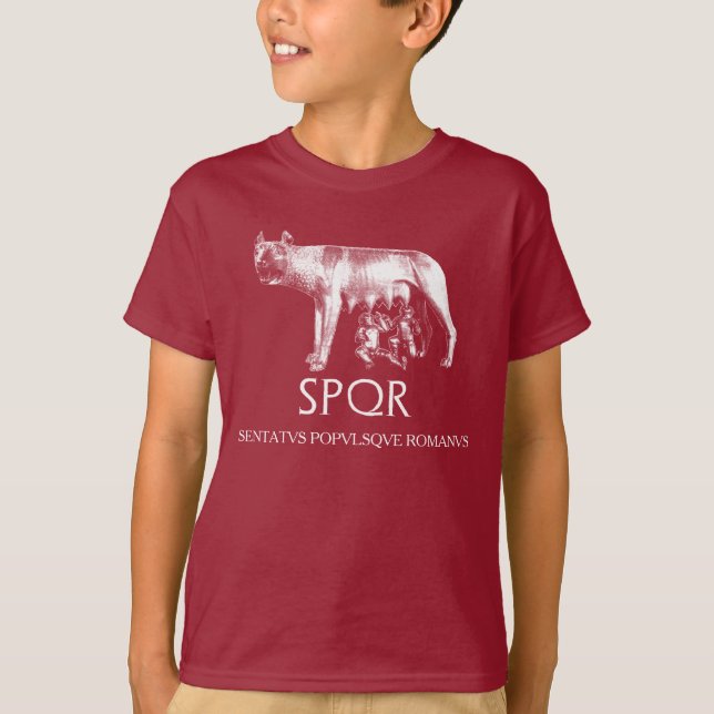 Capitoline varg t-shirt (Framsida)