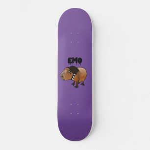Capivara Emo Mini Skateboard Bräda 18,5 Cm