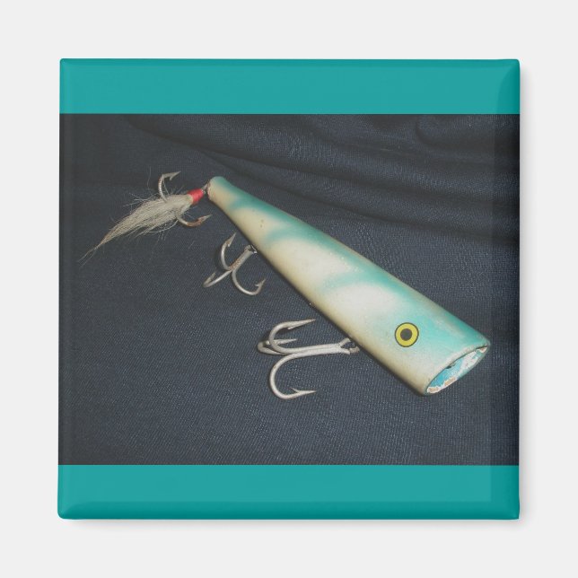 Cap'n Bill Popper Vintage Lure Magnet (Framsidan)