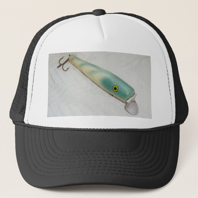 Cap'n Bill Swimmer Vintage Lure Hat #2 Keps (Framsida)
