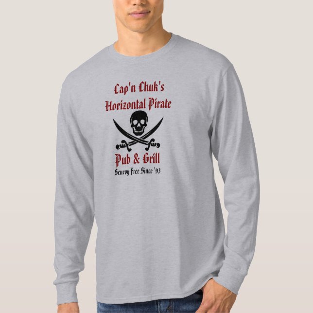 Cap'n Chuk's Original Shirt Tee (Framsida)