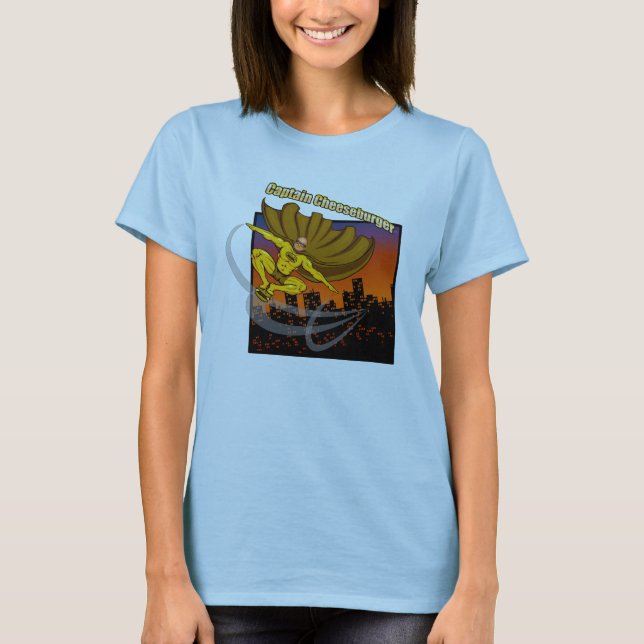 capncheeseburger t-shirt (Framsida)