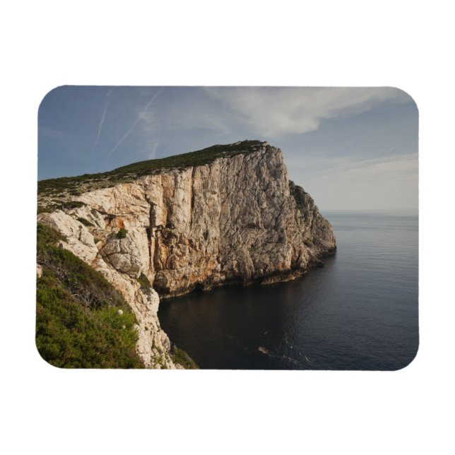 Capo Caccia, Alghero, Sardinien, Italien Magnet (Horisontell)