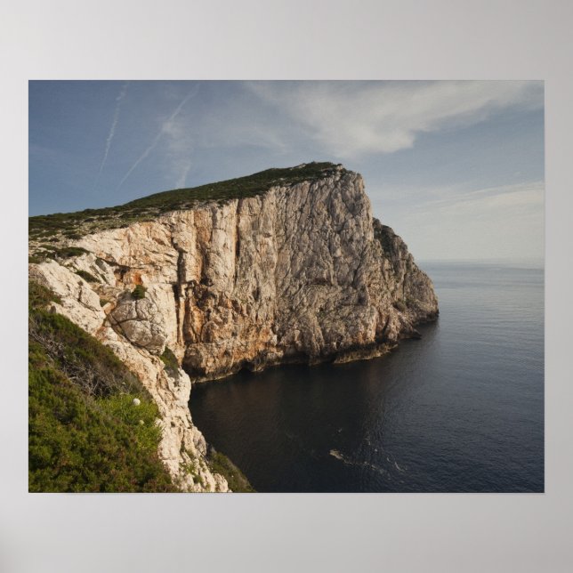 Capo Caccia, Alghero, Sardinien, Italien Poster (Framsidan)