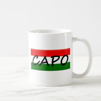 CAPO capoelakCHEF! i italienare och spanjor, Kaffemugg