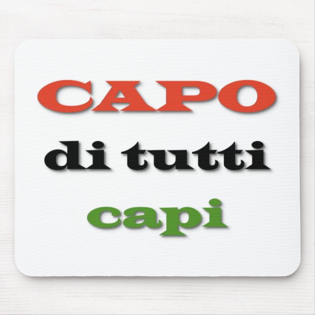Capo/chef Musmatta (Framsidan)