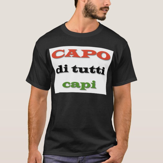 Capo/chef T-shirt (Framsida)