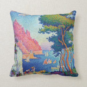 Capo di Noli av Paul Signac Kudde