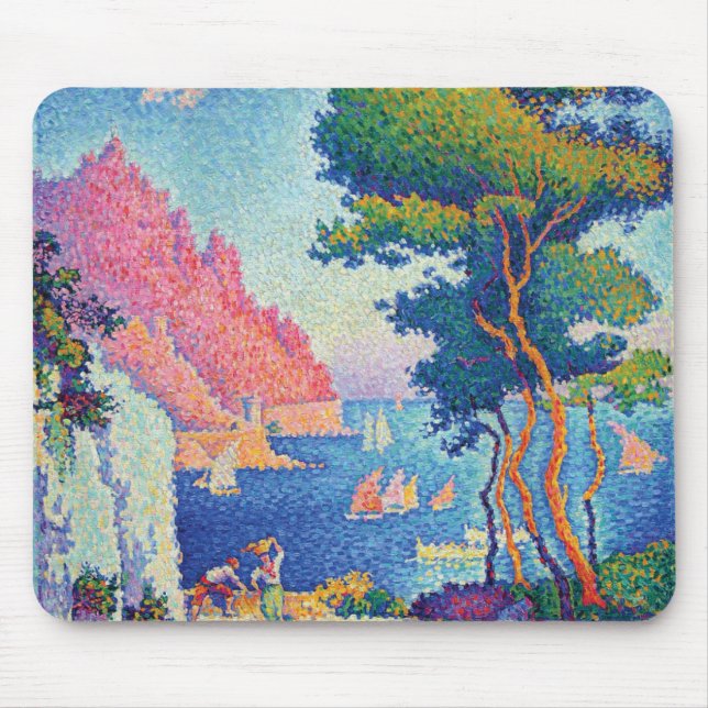 Capo di Noli av Paul Signac Musmatta (Framsidan)