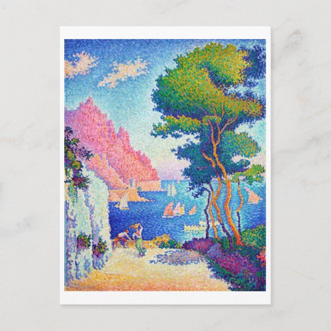 Capo di Noli, Signac Vykort (Framsida)