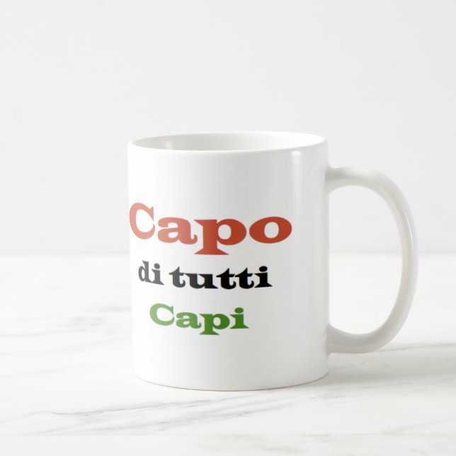 Capo di tutti kaffemugg (Höger)