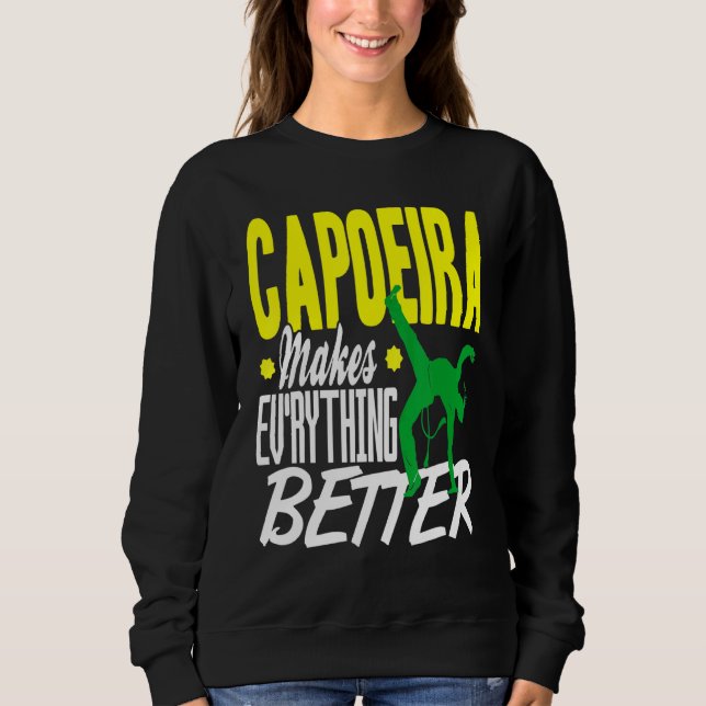 Capoeira Allting Bättre T Shirt (Framsida)