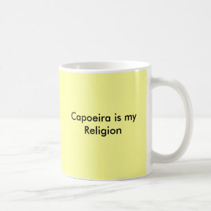 Capoeira är min religion kaffemugg