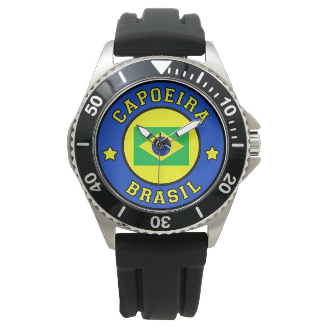 Capoeira Brasil Armbandsur (Framsida)