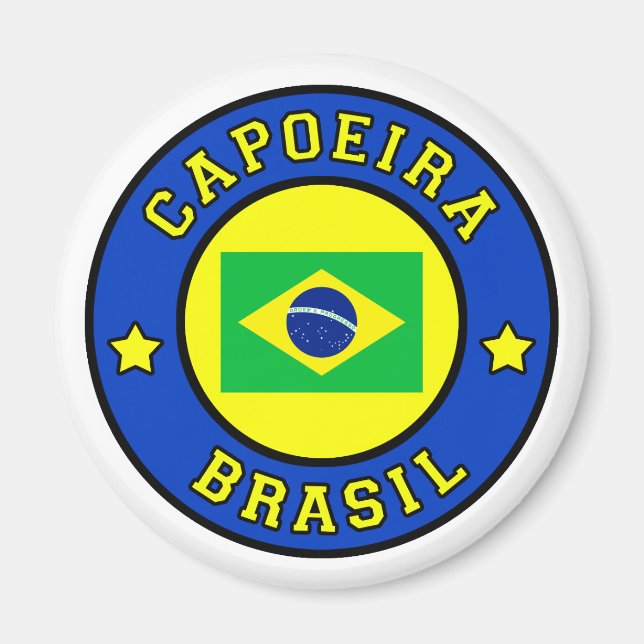 Capoeira Brasil Magnet (Framsidan)