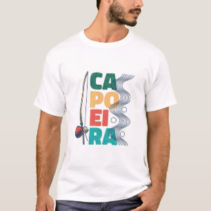 Capoeira brasiliansk kampsport t shirt