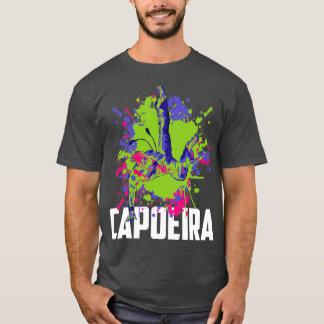 Capoeira Brasiliens Roligt för martialkonst och sp T Shirt