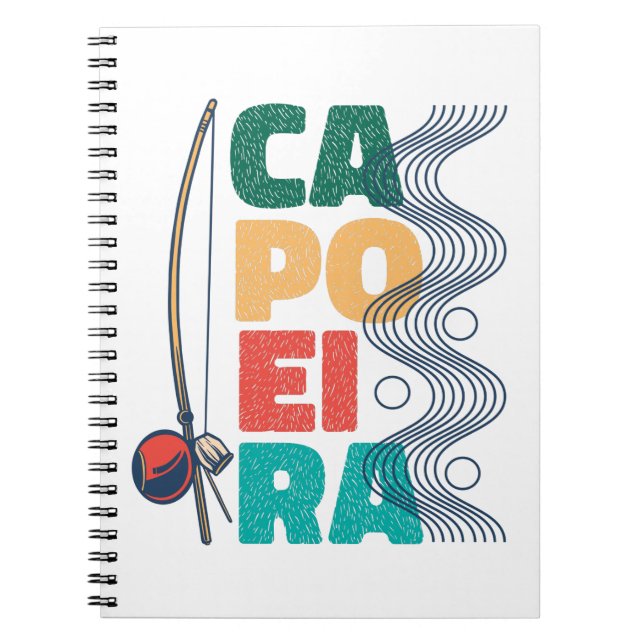 Capoeira Brazilian Martial Art Anteckningsbok (Framsidan)