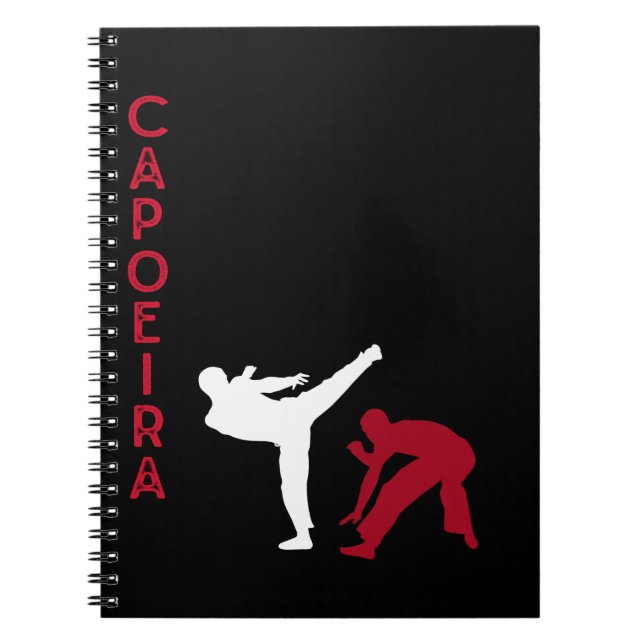Capoeira Brazilian Martial Arts Anteckningsbok (Framsidan)