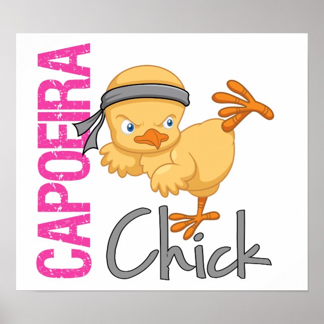 Capoeira Chick Poster (Framsidan)