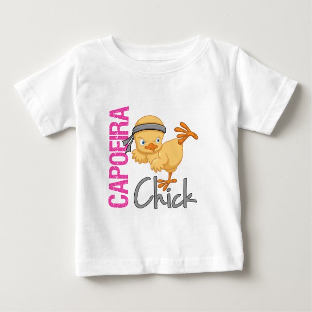 Capoeira Chick T-shirt (Framsida)