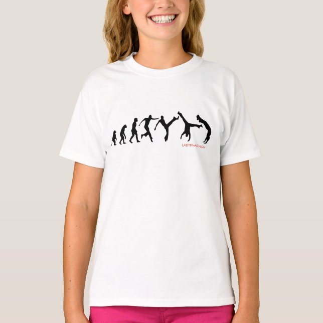 Capoeira evolution t-shirt (Framsida)
