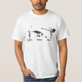 Capoeira flyttningar, försvarattack t-shirt