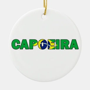 Capoeira Julgransprydnad Keramik
