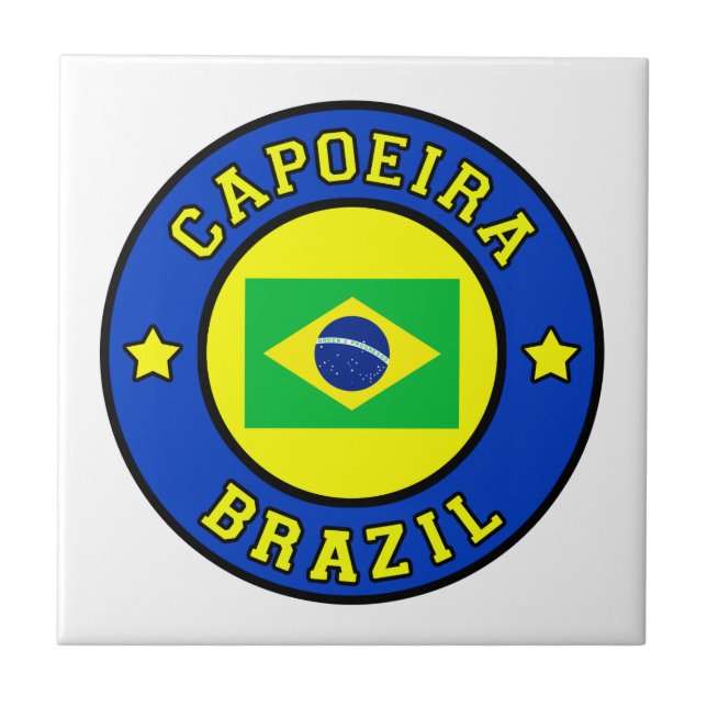 Capoeira Kakelplatta (Framsidan)
