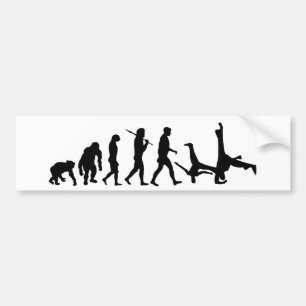 Capoeira martial Arts danevolutionsgåva Bildekal
