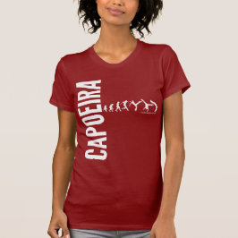 Capoeira röd w tee shirt