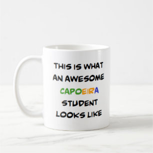 capoeira student, fantastisk kaffemugg