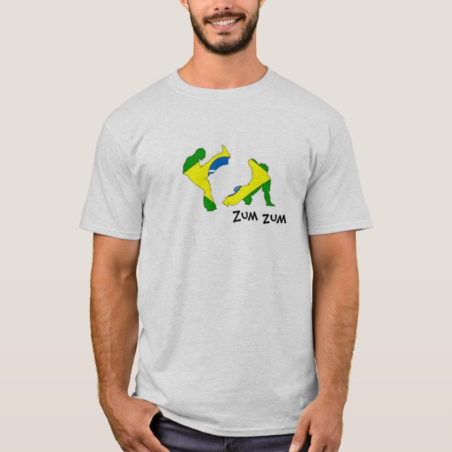 Capoeira T Tee Shirt (Framsida)