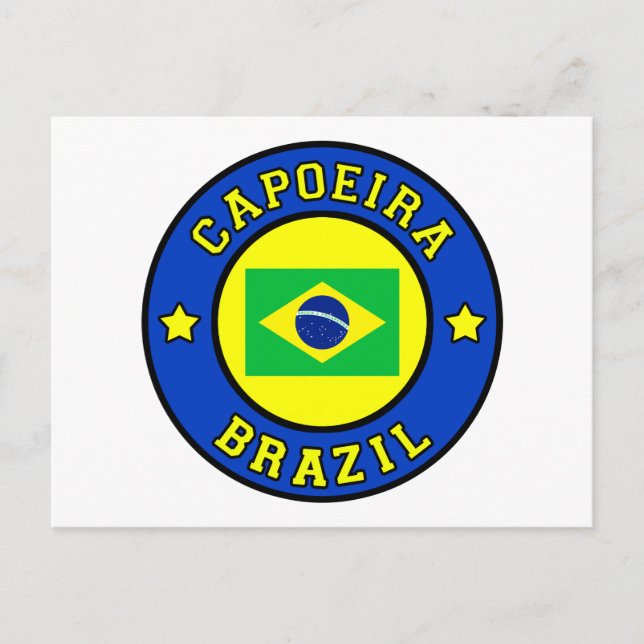 Capoeira Vykort (Framsida)