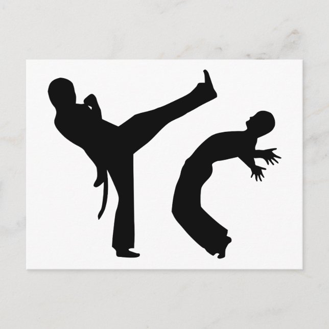 Capoeira Vykort (Framsida)