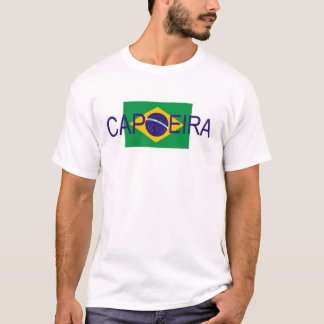 capoeirabrazil flagga tee shirt