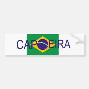 Capoeiraflagga Bildekal