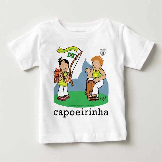 Capoeirinhas! Tee Shirt (Framsida)