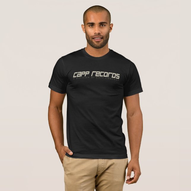 CAPP Records 2026 T-Shirt [Guld Edition] (Hel framsida)