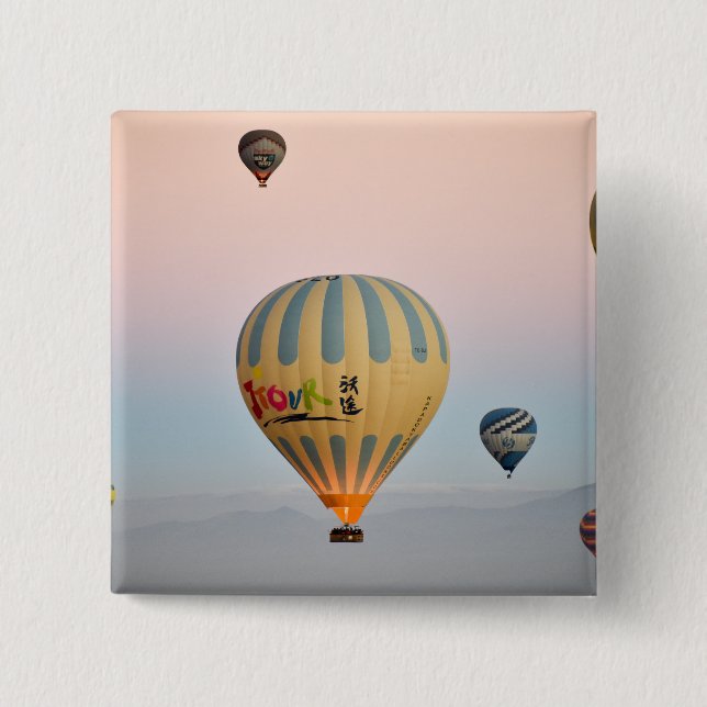 Cappadocia Balloon Flight Knapp (Framsida)