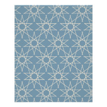 Cappadocia-himmel Geometriskt Mönster Affisch