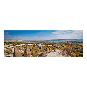 Cappadocia panorama- Turkiet Fototryck