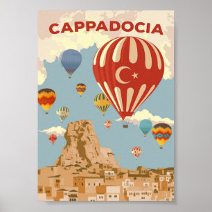 Cappadocia - Poster Vintage resor