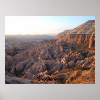 Cappadocia sunset poster