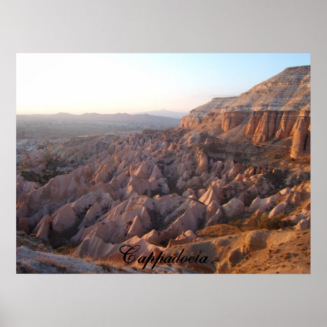 Cappadocia sunset poster (Framsidan)